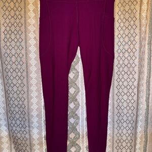 Old Navy Burgundy Leggings